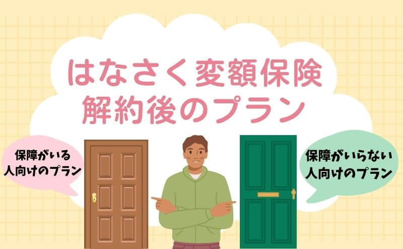 はなさく変額保険を解約したあとのプラン